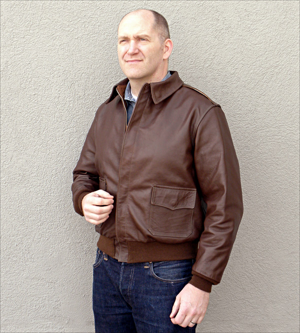 Good Wear Leather's United Sheeplined Type A-2 Flight Jacket