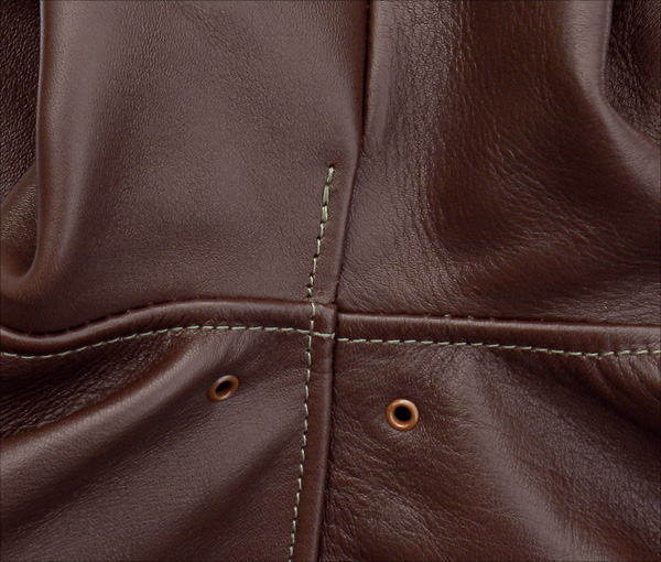 Good Wear Leather's United Sheeplined Arm Seams