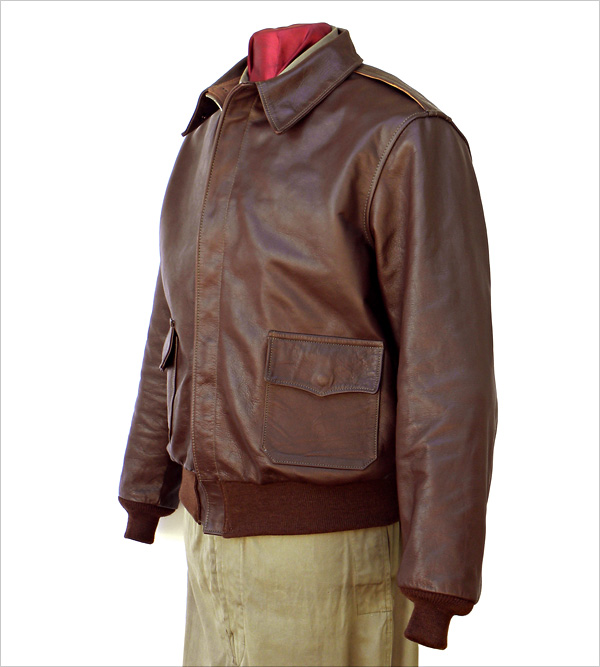 Good Wear Leather's United Sheeplined Front View
