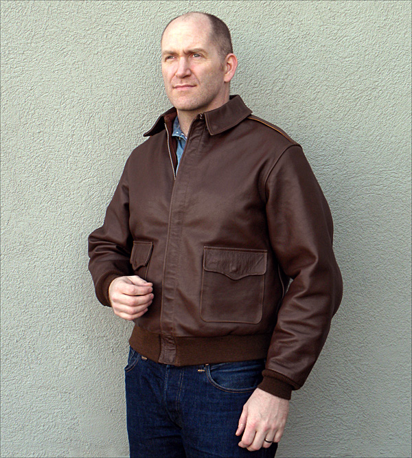 Good Wear Leather Werber Sportswear 42-1402-P Type A-2 Jacket