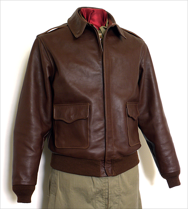 Good Wear Leather Werber Sportswear 42-1402-P Type A-2 Jacket