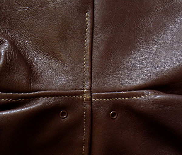 Good Wear Leather Werber Sportswear 42-1402-P Type A-2 Jacket Seams