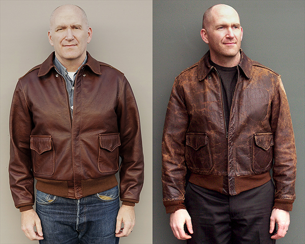 Good Wear Leather's No-Name 42-18246-P Type A-2 Flight Jacket