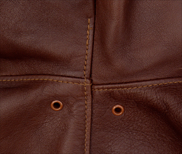 Good Wear Leather 27753 Type A-2 Jacket Seams