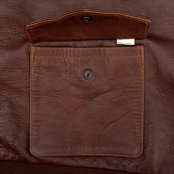 Good Wear Leather 27753 Type A-2 Jacket Pocket