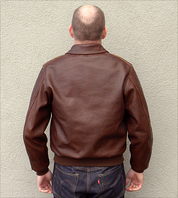 Good Wear Leather 27753 Type A-2 Jacket Reverse View