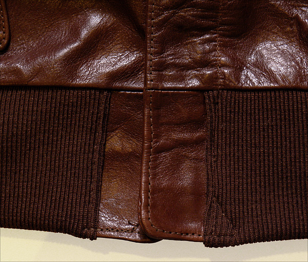 Good Wear Leather 27753 Type A-2 Jacket Zipper Base