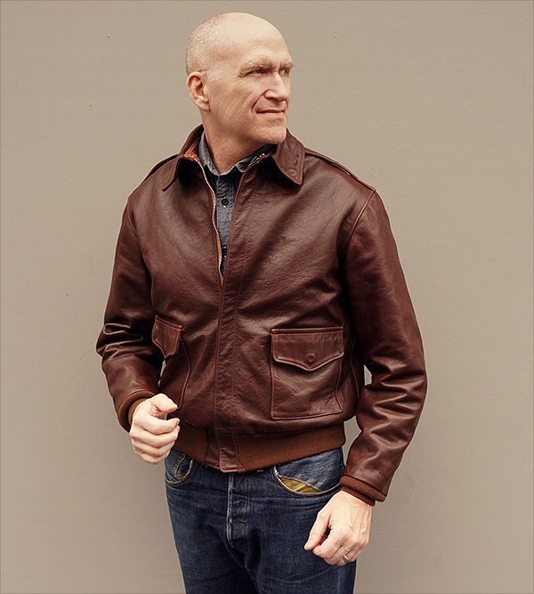 Good Wear Leather Aero W535-ac-16160 Type A-2 Jacket