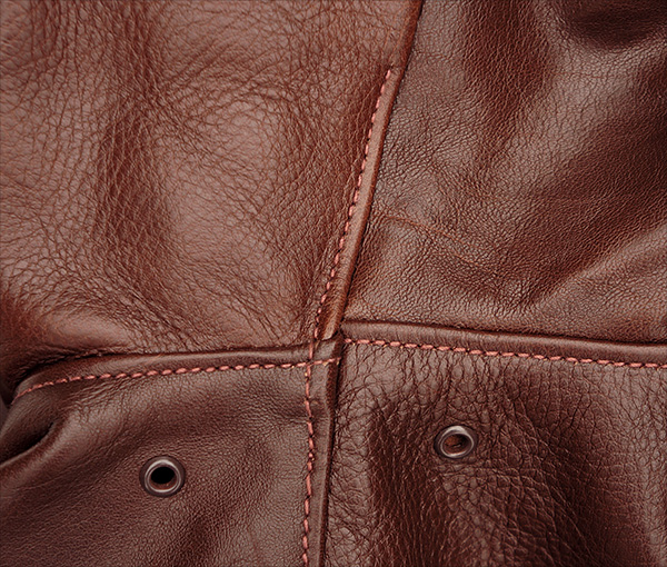Good Wear Leather Aero W535-ac-16160 Type A-2 Jacket Seams