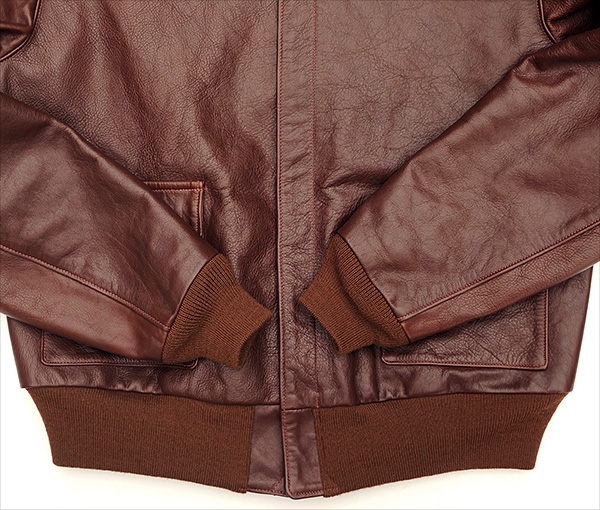 Good Wear Leather Aero W535-ac-16160 Type A-2 Jacket Knits