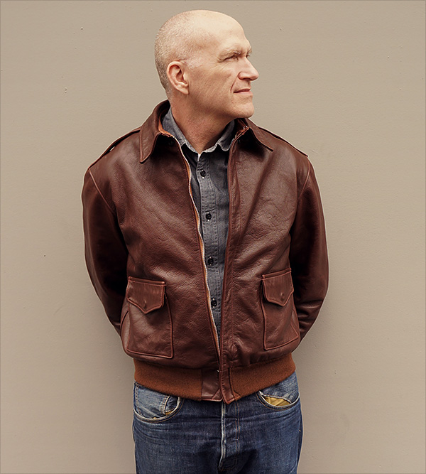 Good Wear Leather Aero W535-ac-16160 Type A-2 Jacket