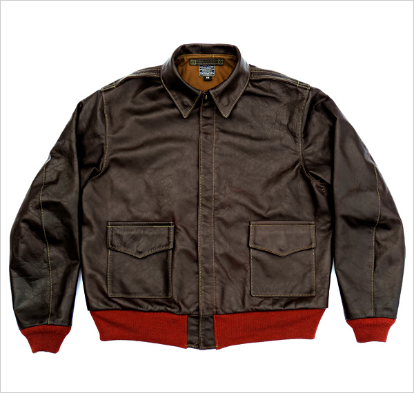 Good Wear Leather 42-18775-P Type A-2 Jacket Flat View