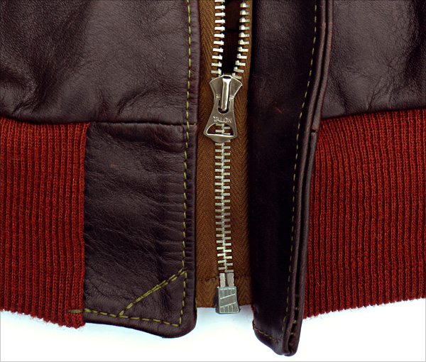 Good Wear Leather 42-18775-P Type A-2 Jacket Zipper