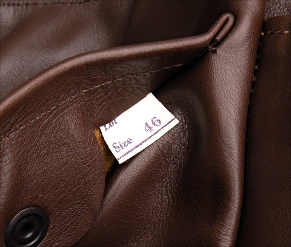 Good Wear Leather 42-18775-P Type A-2 Jacket Pocket Fold