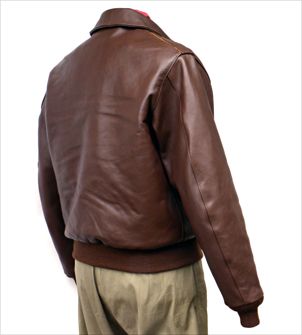 Good Wear Leather 42-18775-P Type A-2 Jacket Reverse View 