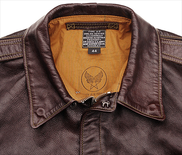 Good Wear Aero Leather 42-18775-P Type A-2 Flight Jacket Horsehide