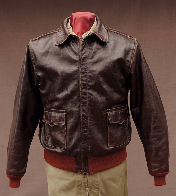 Good Wear Aero Leather 42-18775-P Type A-2 Flight Jacket Horsehide