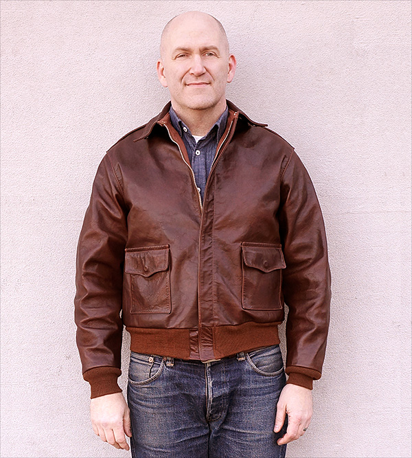 Good Wear Leather Coat Company — Aero Leather W535-ac-16160 Type A-2 Jacket
