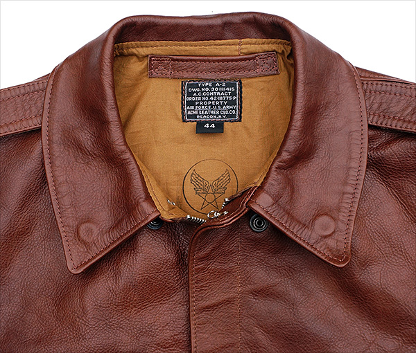 Good Wear Aero Leather 42-18775-P Type A-2 Flight Jacket Horsehide