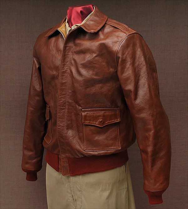 Good Wear Aero Leather 42-18775-P Type A-2 Flight Jacket Horsehide