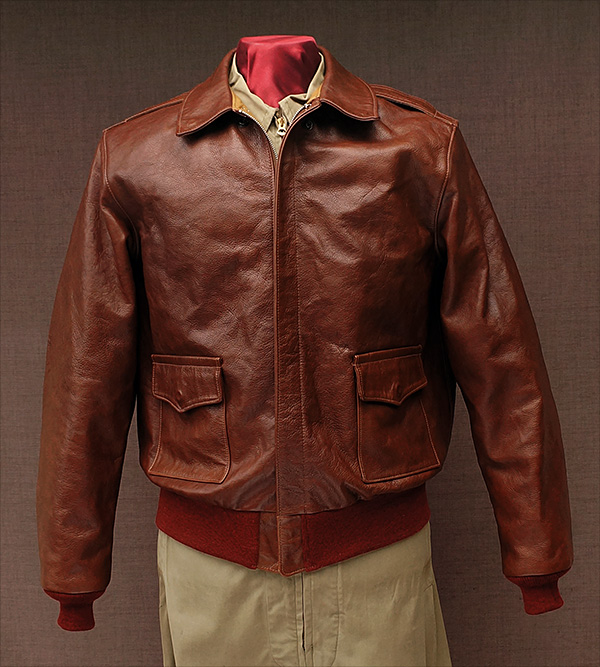 Good Wear Aero Leather 42-18775-P Type A-2 Flight Jacket Horsehide