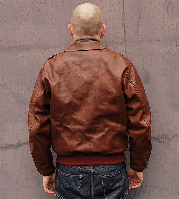 Good Wear Aero Leather 42-18775-P Type A-2 Flight Jacket Horsehide