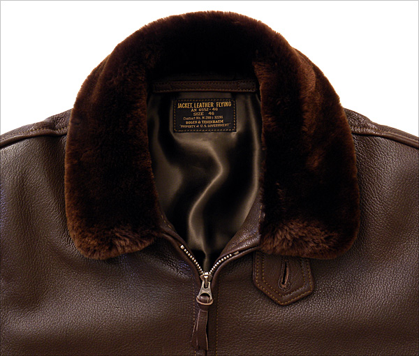 Good Wear Leather Bogen & Tenenbaum AN-6552 Jacket Collar