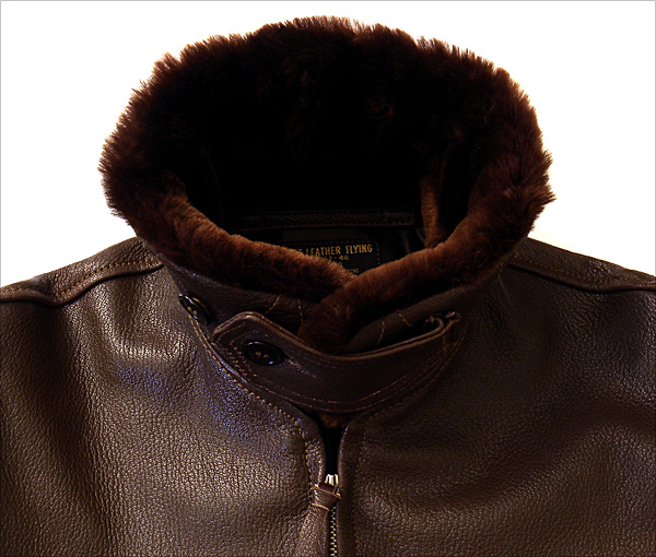Good Wear Leather Bogen & Tenenbaum AN-6552 Jacket Collar