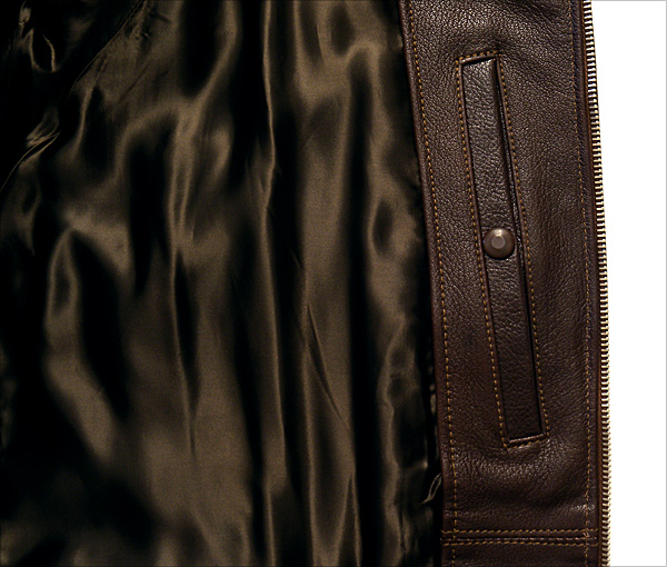Good Wear Leather Bogen & Tenenbaum AN-6552 Jacket Inner Pocket