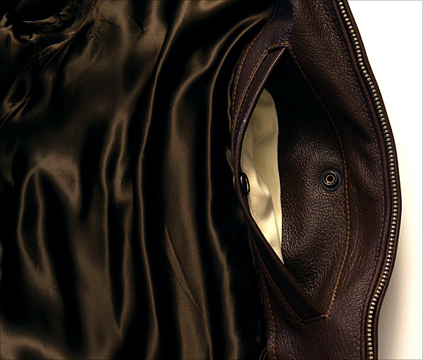Good Wear Leather Bogen & Tenenbaum AN-6552 Jacket Inner Pocket