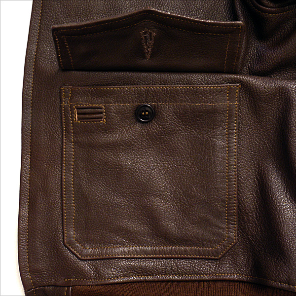 Good Wear Leather Bogen & Tenenbaum AN-6552 Jacket Pocket