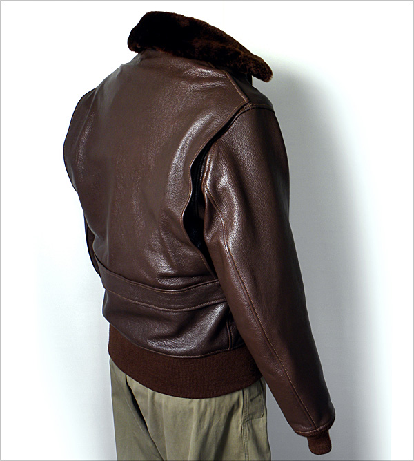 Good Wear Leather Bogen & Tenenbaum AN-6552 Jacket Reverse View 
