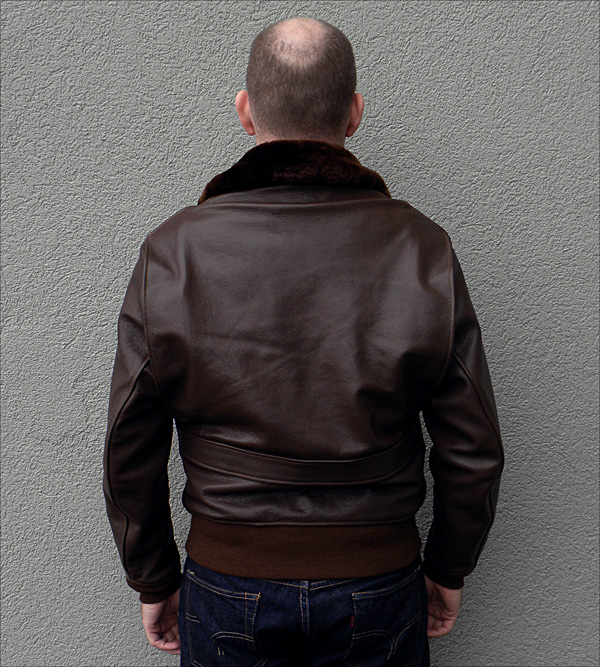 Good Wear Leather Bogen & Tenenbaum AN-6552 Jacket Reverse View