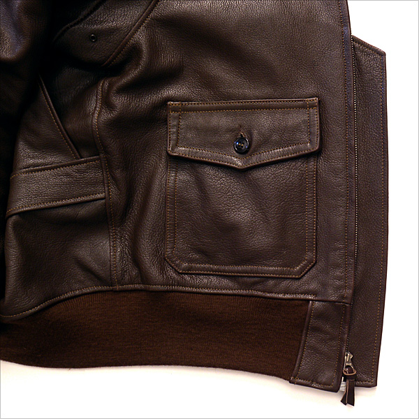 Good Wear Leather Bogen & Tenenbaum AN-6552 Jacket Wind Flap