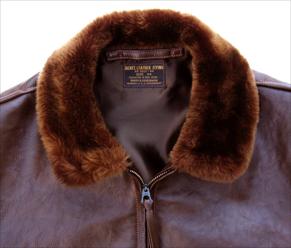 Good Wear Leather Bogen & Tenenbaum AN-6552 Jacket Collar