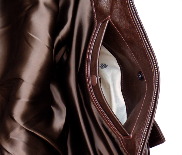 Good Wear Leather Bogen & Tenenbaum AN-6552 Jacket Inner Pocket