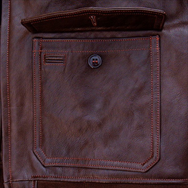 Good Wear Leather Bogen & Tenenbaum AN-6552 Jacket Pocket