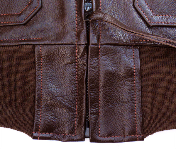 Good Wear Leather Bogen & Tenenbaum AN-6552 Jacket Conmar Zipper