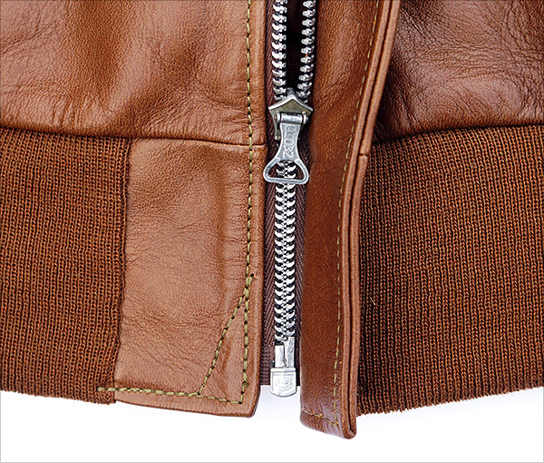 Good Wear Leather's Bronco MFG. Co. Type A-2 Zipper