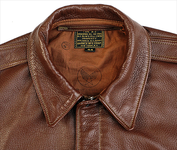 Good Wear Leather's Bronco MFG. Co. Type A-2 Collar