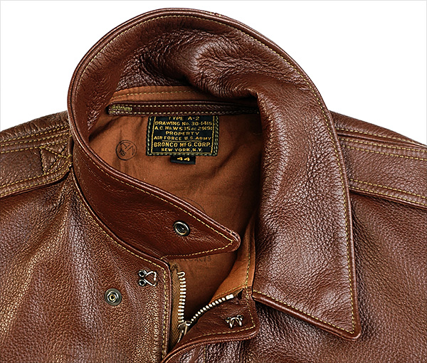 Good Wear Leather's Bronco MFG. Co. Type A-2 Collar