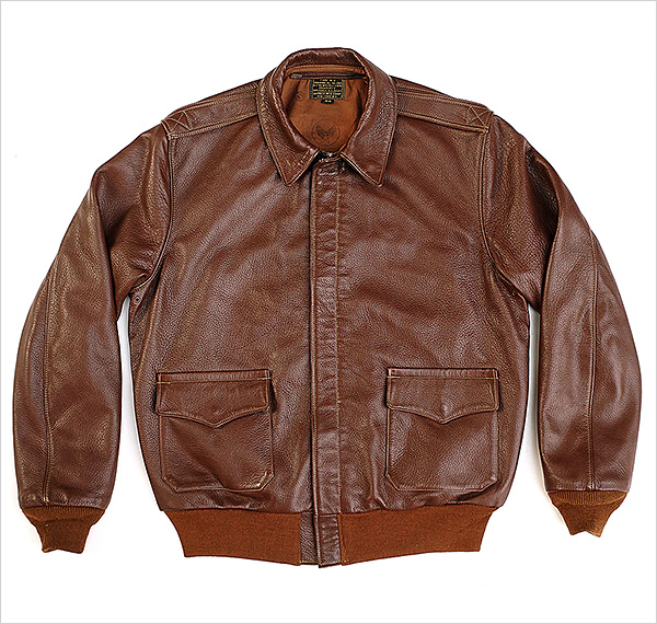 Good Wear Leather's Bronco MFG. Co. Type A-2 Flat Front