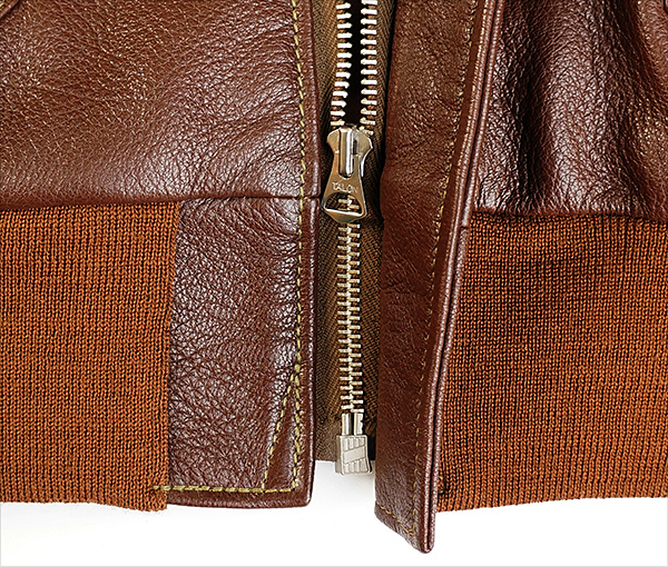 Good Wear Leather's Bronco MFG. Co. Type A-2 Zipper