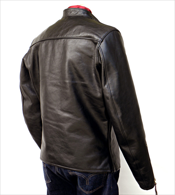 California Sportwear Racer Jacket Reverse View 