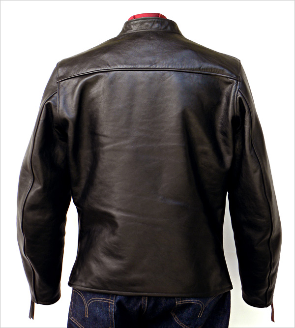 California Sportwear Racer Jacket Reverse View 