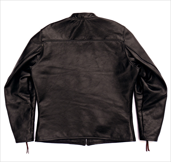 California Sportwear Racer Jacket Reverse View Flat