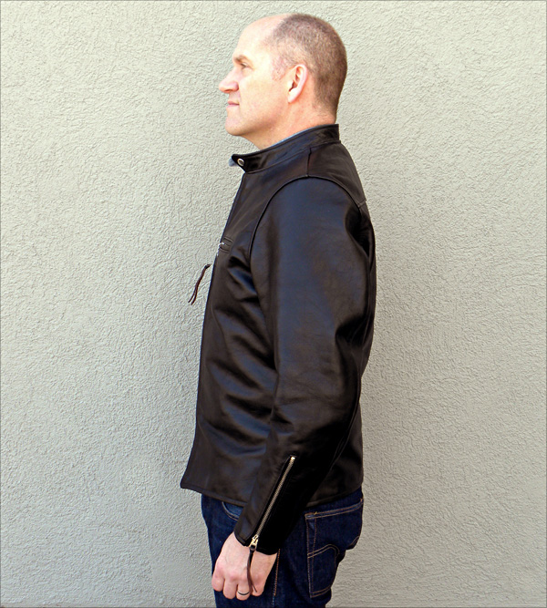 California Sportwear Racer Jacket Side View