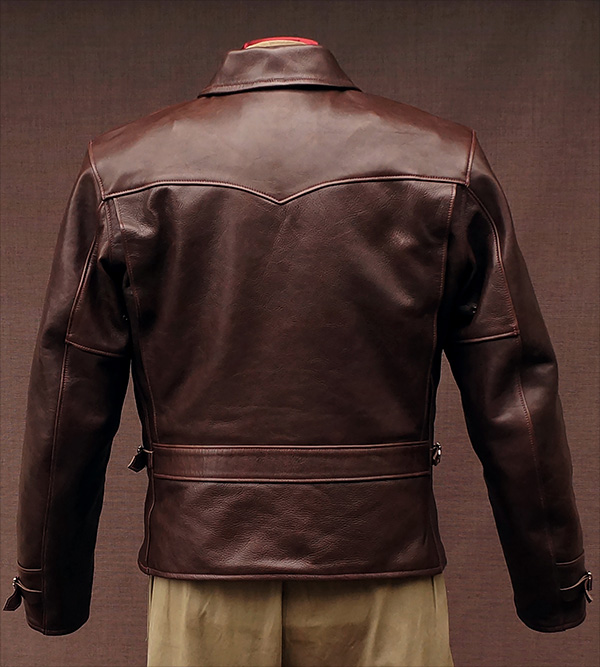 California Sportwear Ventura Jacket Reverse View 