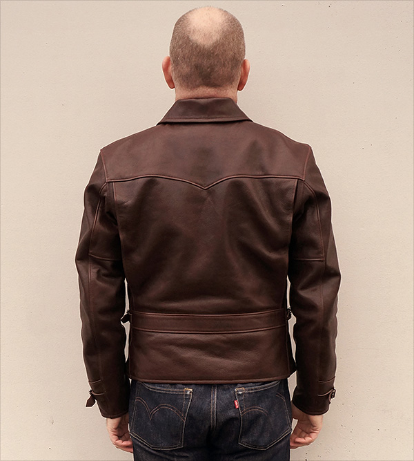 California Sportwear Ventura Jacket Reverse View