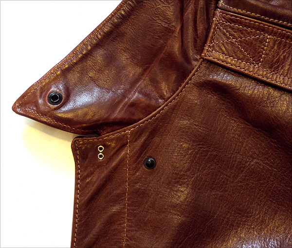 Good Wear Leather's J.A. Dubow Type A-2 Jacket Collar Base
